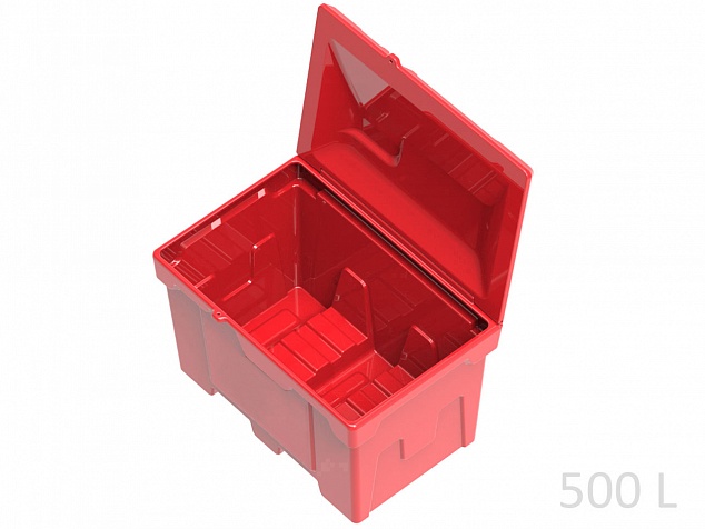 Пожарный ящик для песка пластиковый на 500 литров